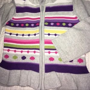 NWT Gymboree Girl’s hooded zip up sweater *NEW*